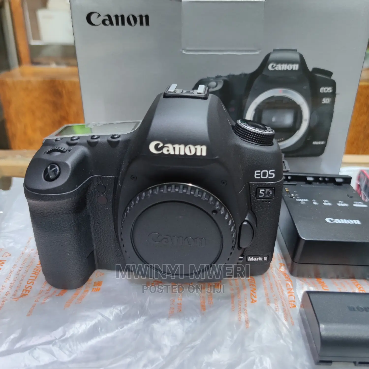 Canon EOS 5D Mark II Full Frame DSLR Camera (Body Only)