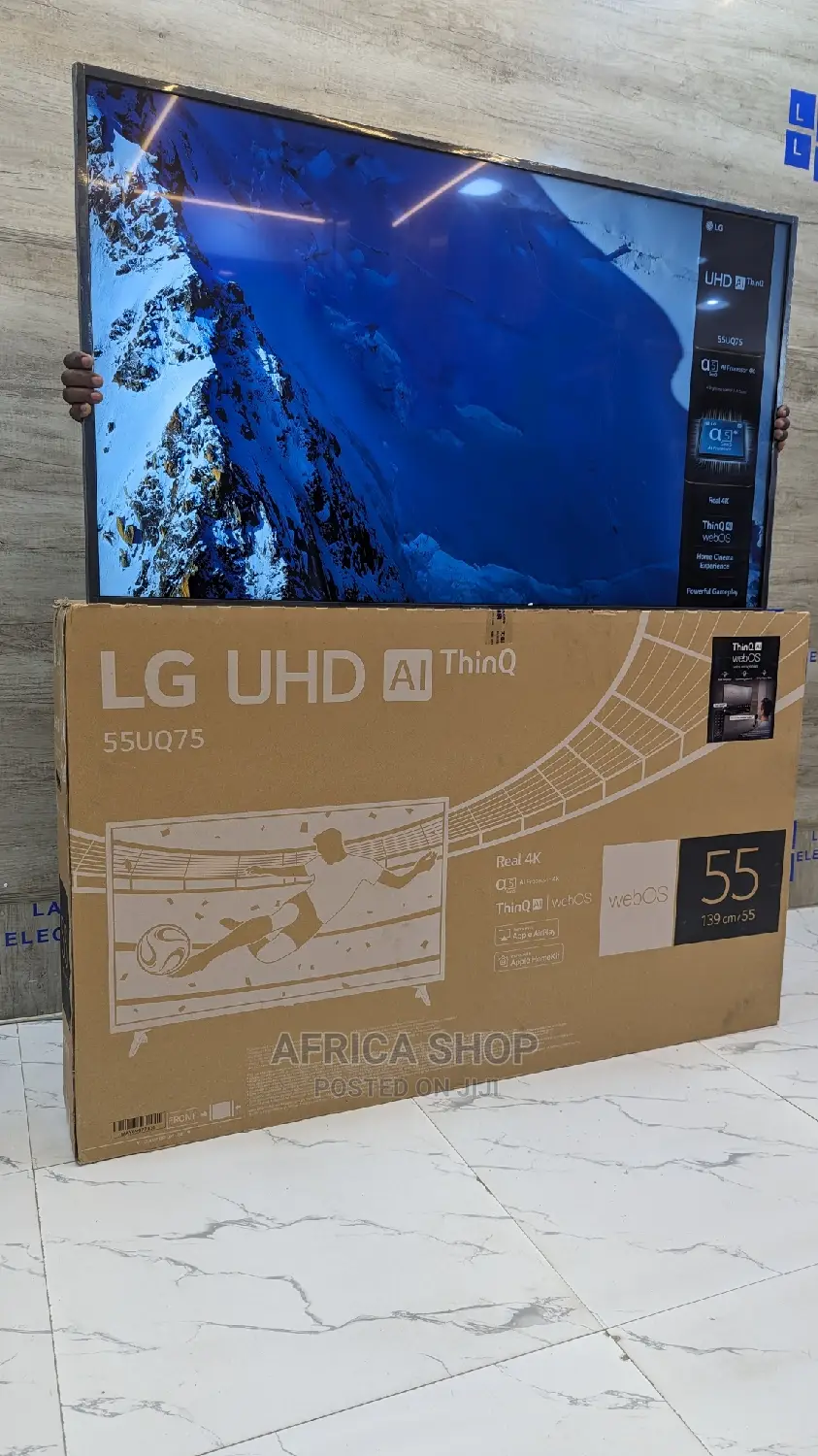 LG Smart UHD Resolution 55UQ75 Tv