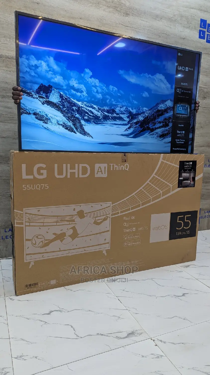 LG Smart UHD Resolution 55UQ75 Tv