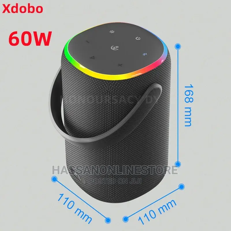 XDOBO BMTL Bucket 60W High Quality Bluetooth Speaker