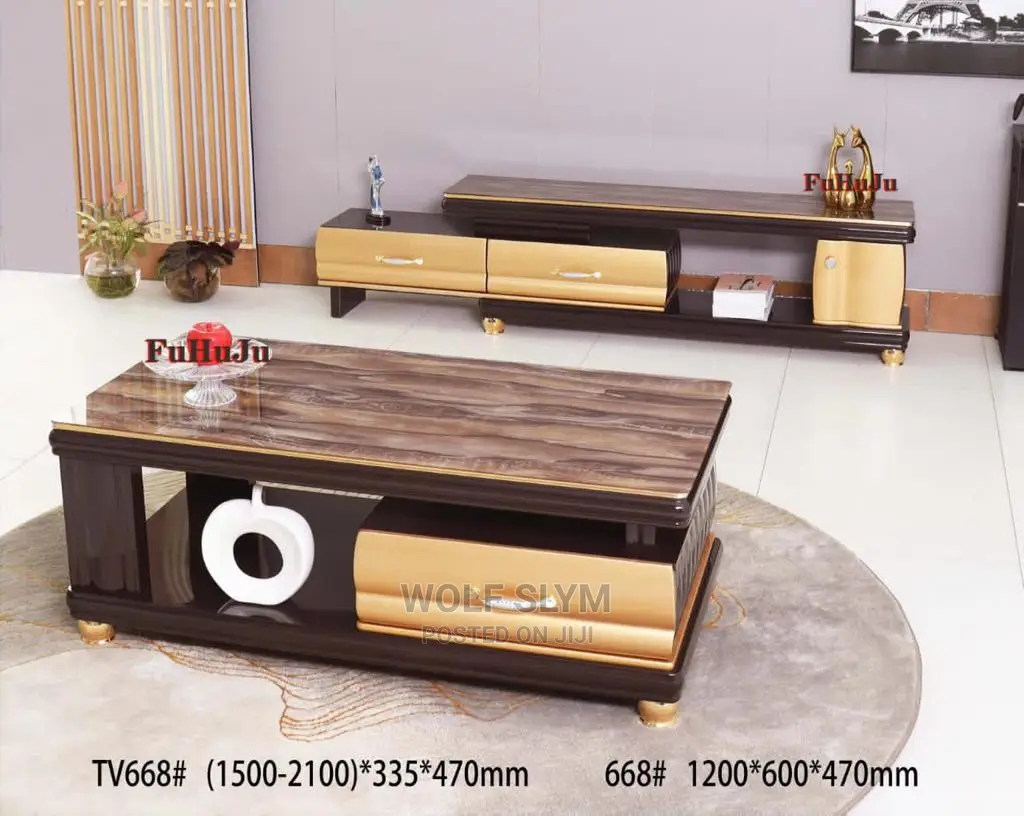 Coffee Table + Tv Show Case