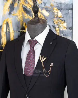Men's Black Suits | Suti Za Kiume Nyeusi