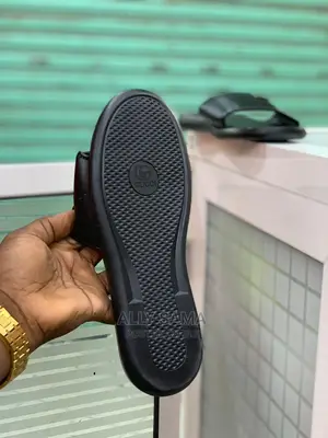 Sandals Black Leather