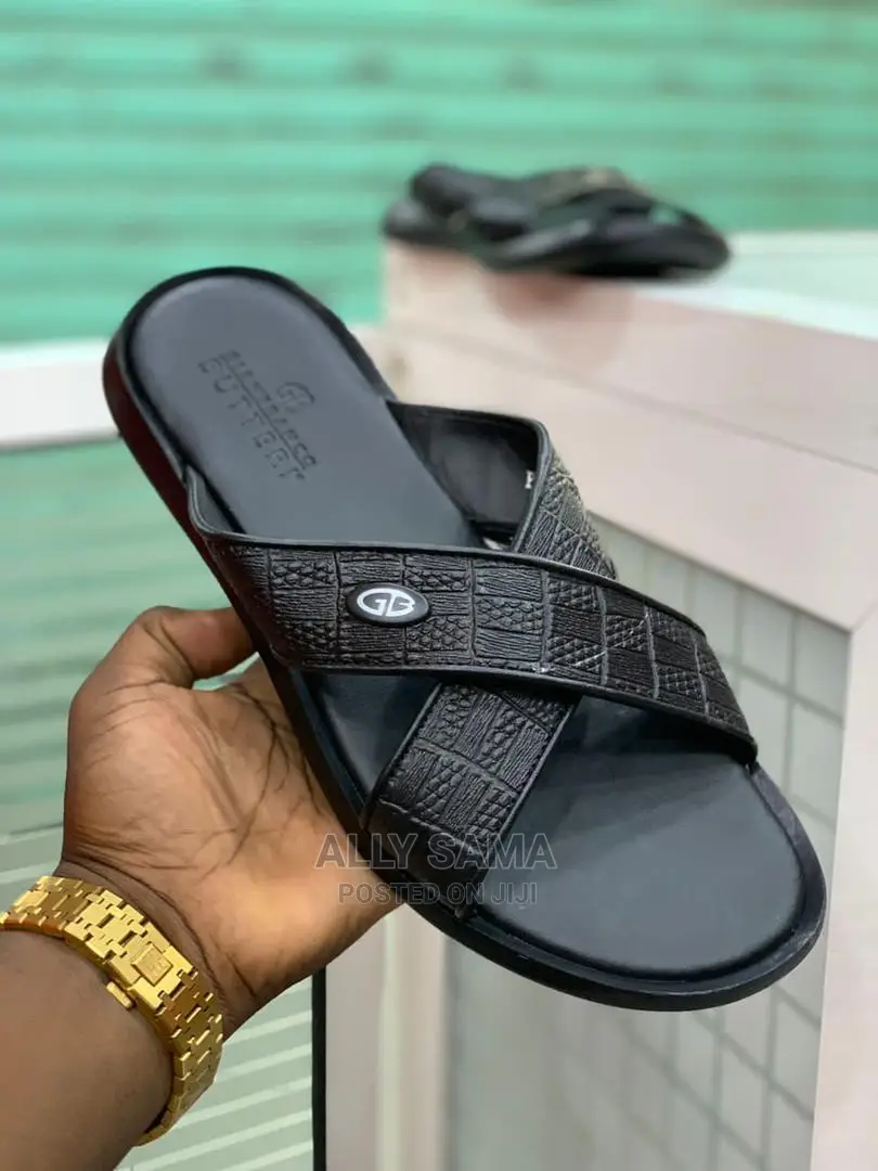 Sandals Black Leather