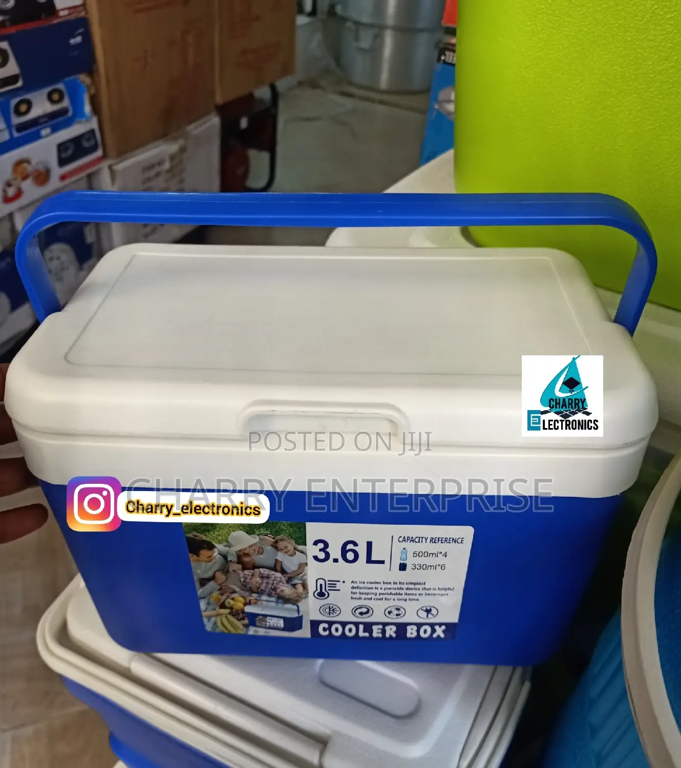  Cooler Box/ Deli/ Ice BOX IMARA, Quality Material3.6L