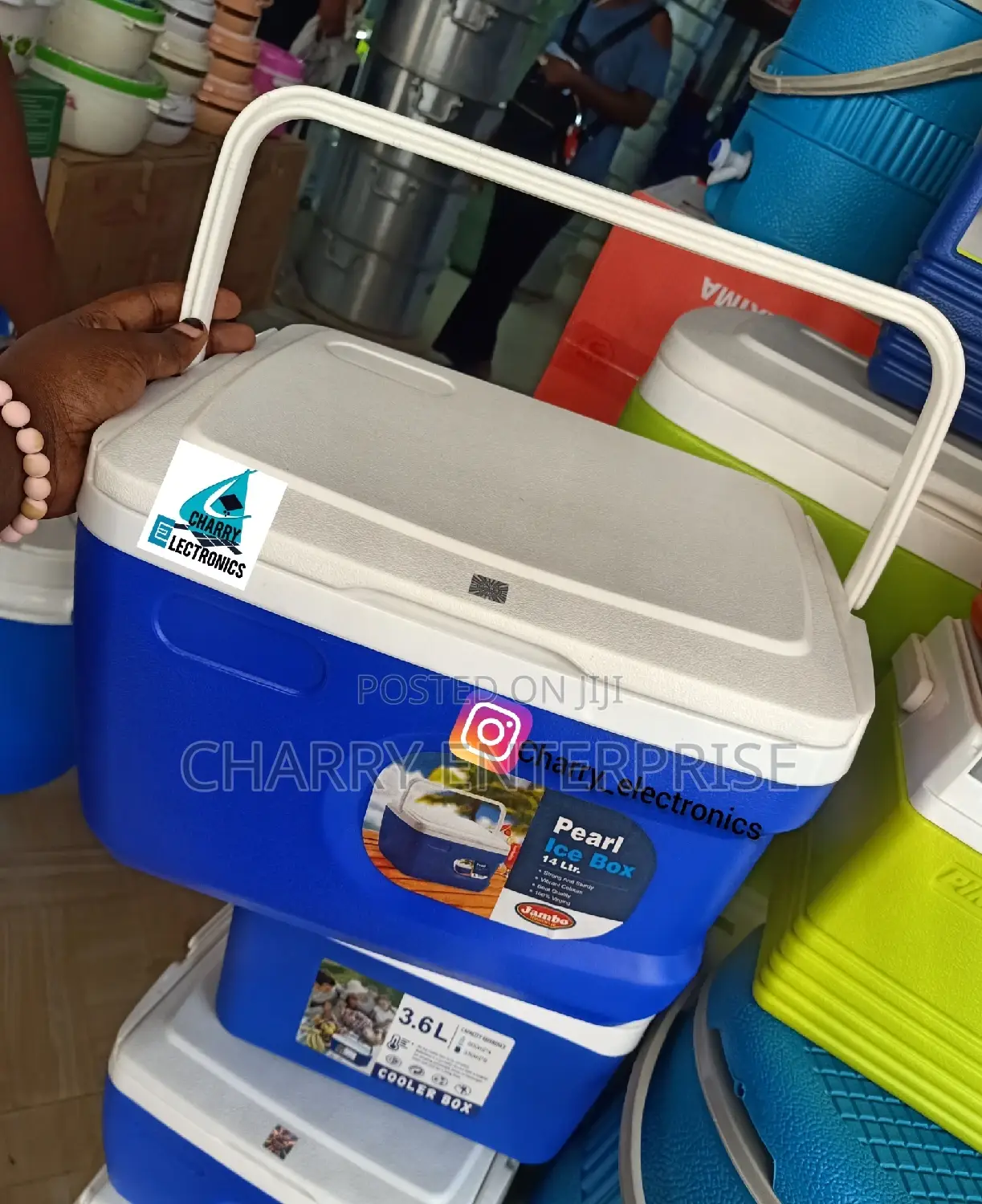 Cooler Box/ Deli/ Ice BOX IMARA Quality Material14l