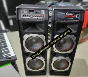 ORIGINAL Sundar Powerful Speakers80000W With Wireless Mic