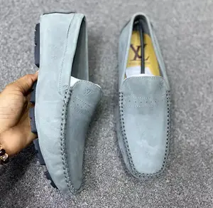 Louis Vuitton Loafer's Gray