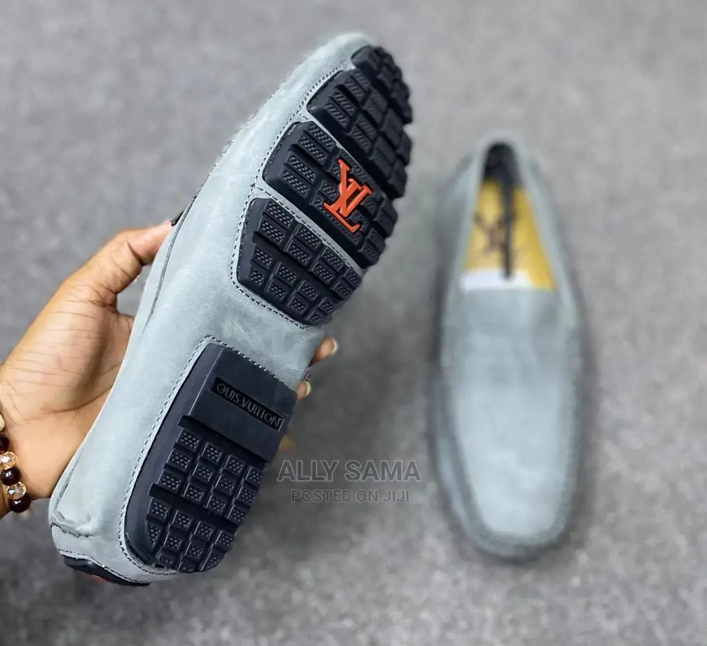 Louis Vuitton Loafer's Gray