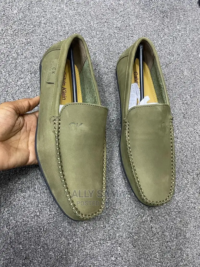 Calvin's Klein Green Loafers Leather