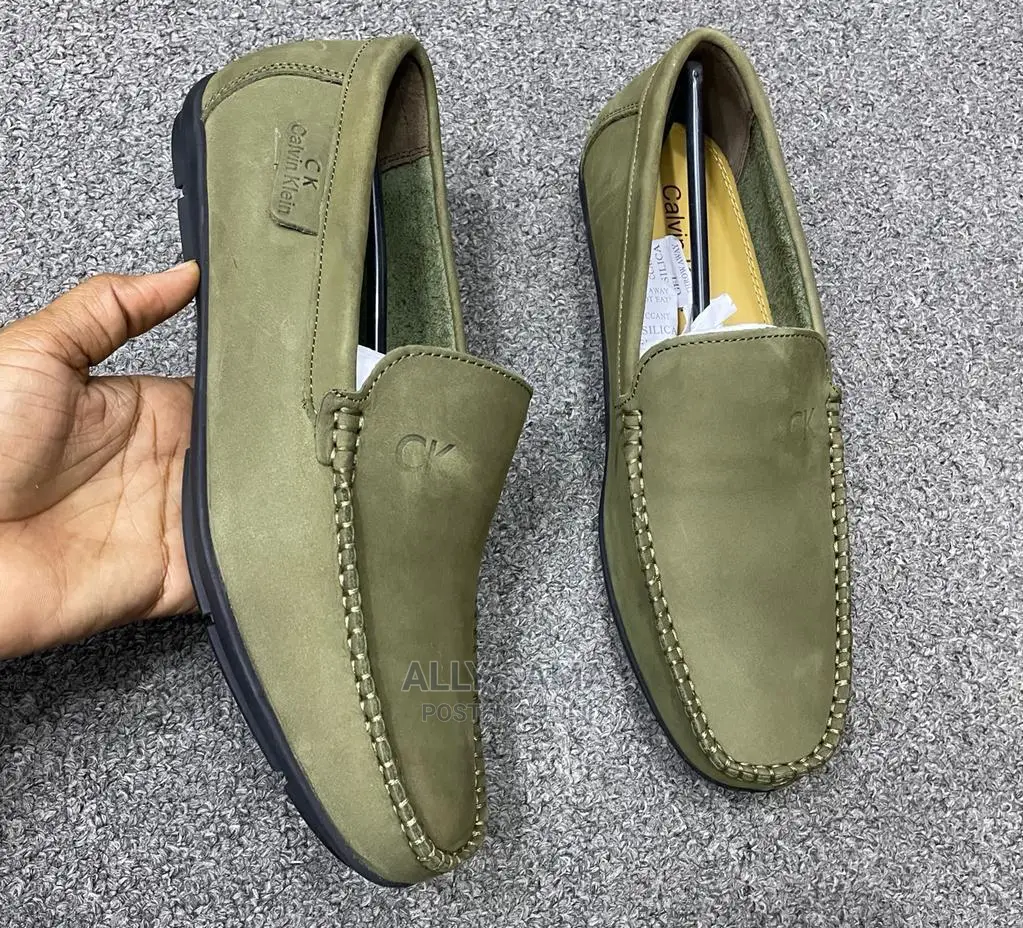 Calvin's Klein Green Loafers Leather