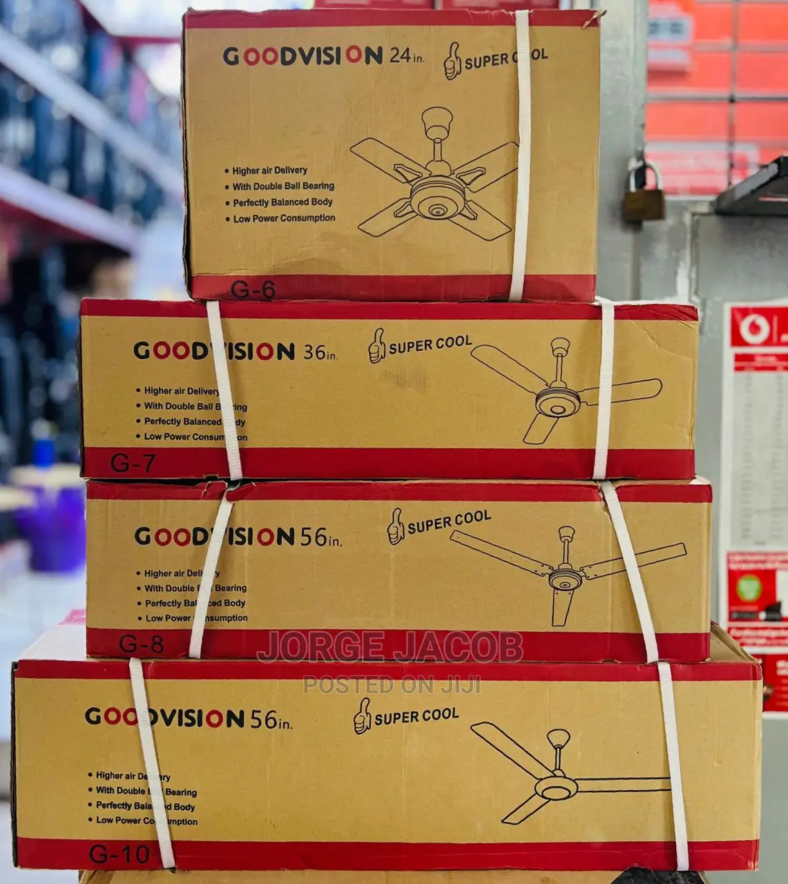 G6, G7, G8, G10 Ceiling Fan/Pangaboi
