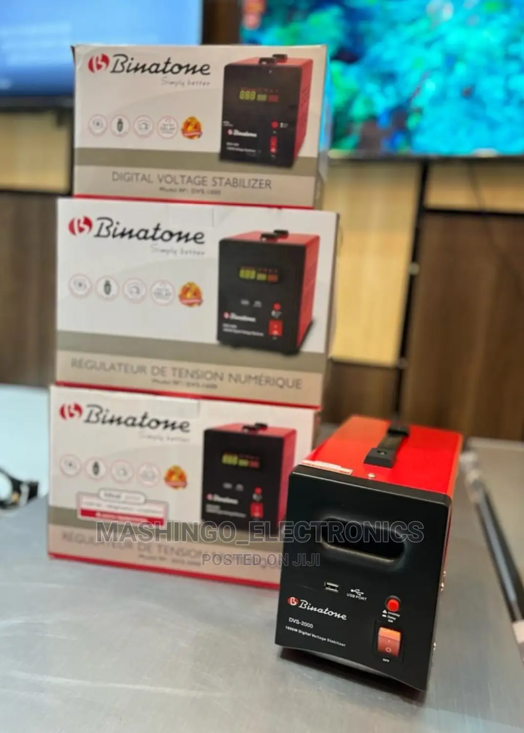 Binatone Digital Voltage Regulators / Stabilizers 1000 Watts