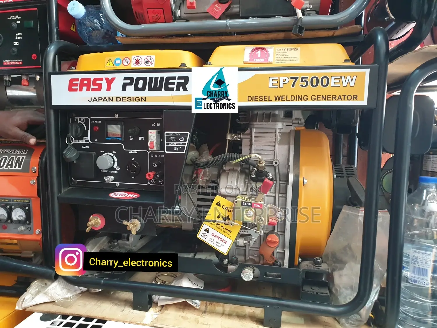 Easy Power DIESEL Welding Generator From Japan KV 6.5