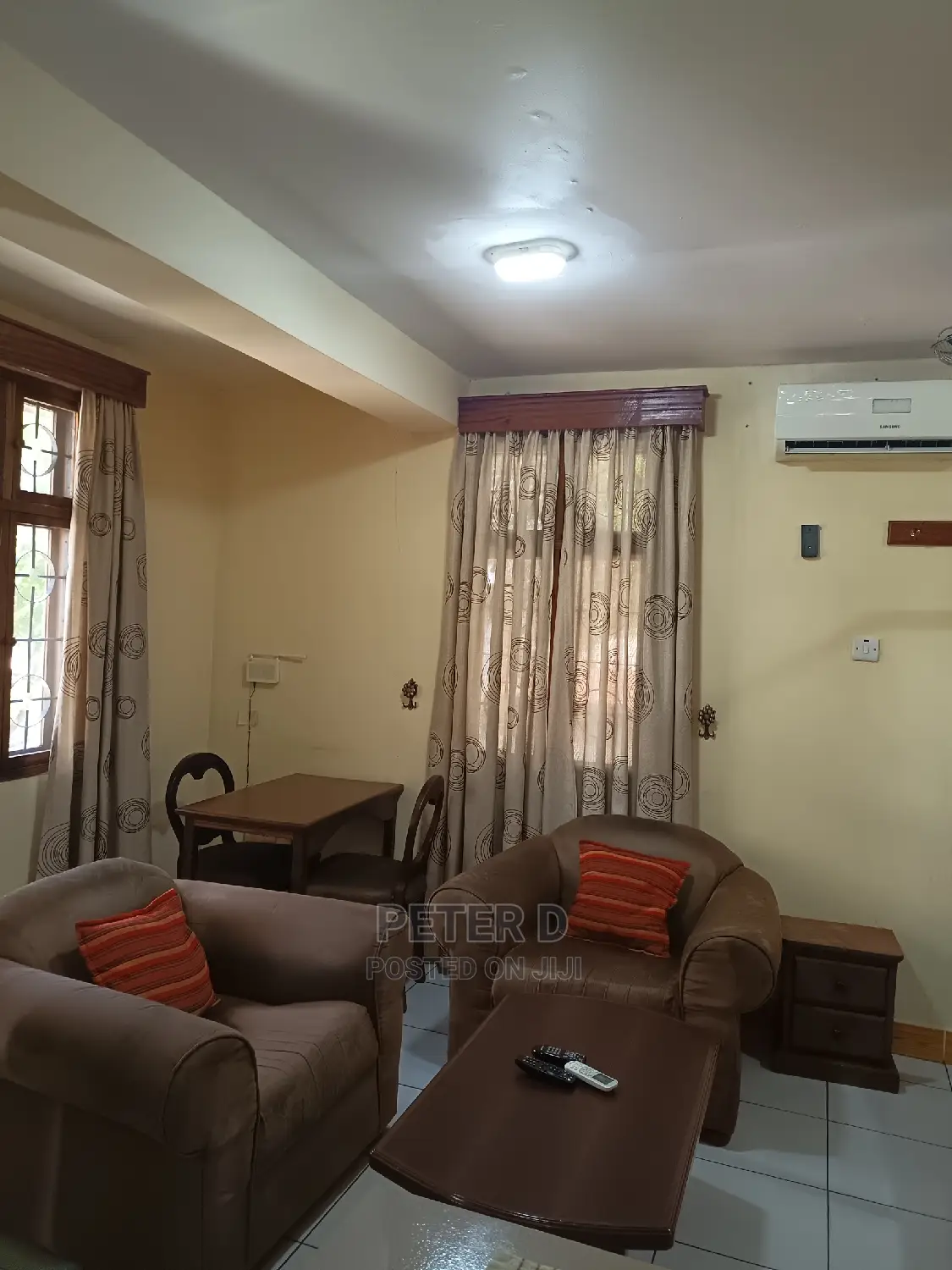 Furnished Studio Apartment in Mikocheni for rent