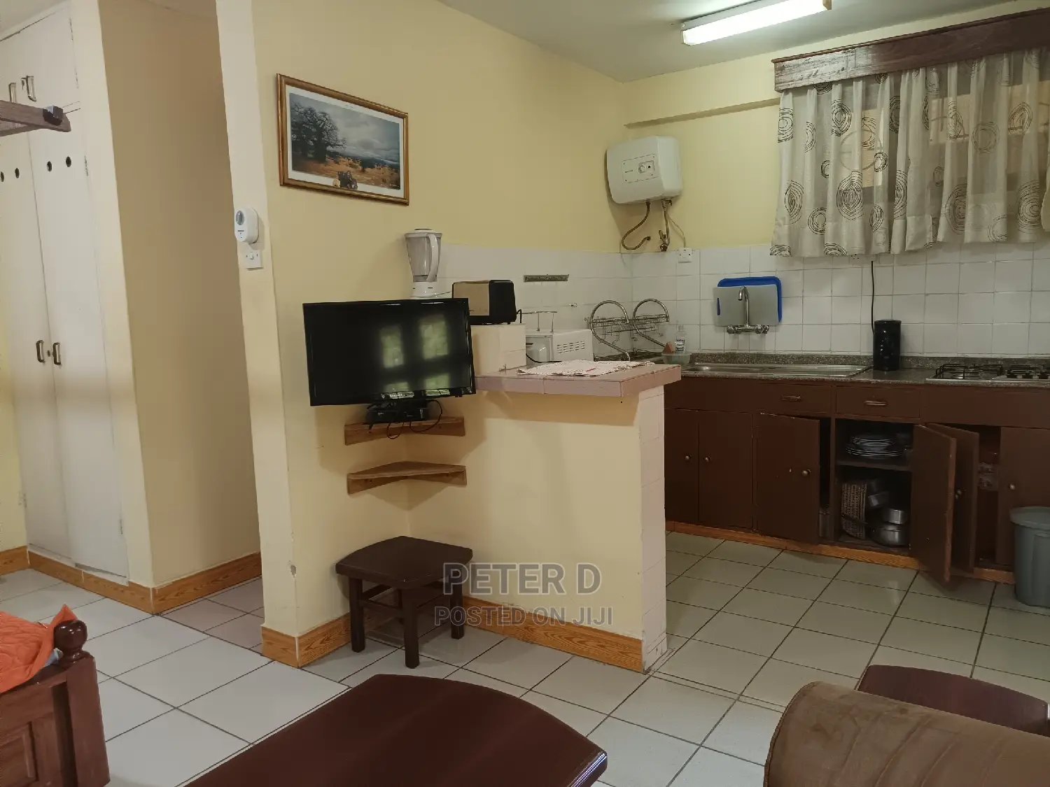 Furnished Studio Apartment in Mikocheni for rent