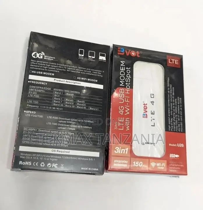 USB MODERM With Wifi Hotspot Up to 3 Devices