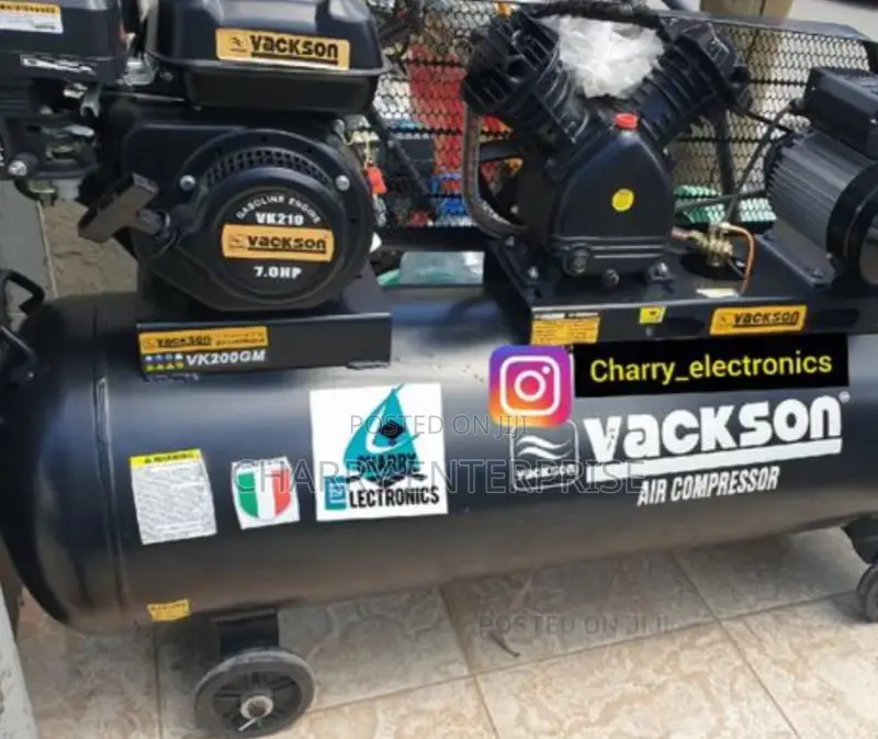 Original Vackson 3hp Double Function Air Compressor 200litre
