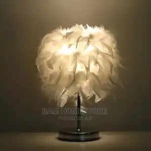 Orstrich Feather Decor Lamp