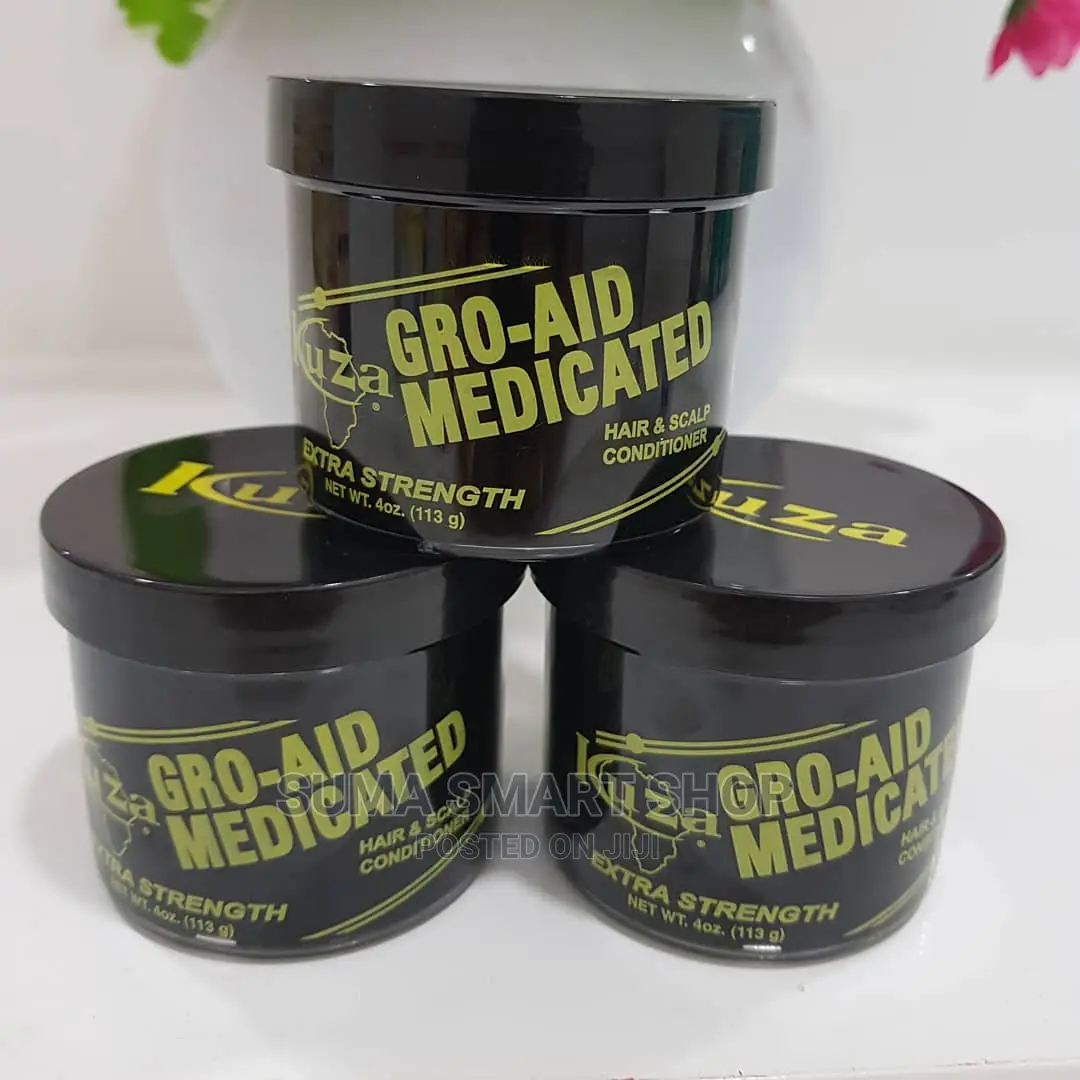 Grow-Aid Medicated Hair Conditioner. (Kuza Nyeusi ) .