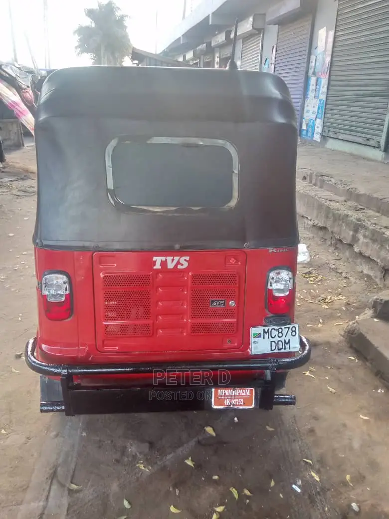 TVS King Deluxe Plus iTouch Start 2023 Yellow