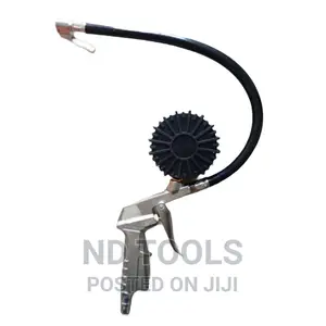 Tyre Inflator Gun With Pressure Gauge