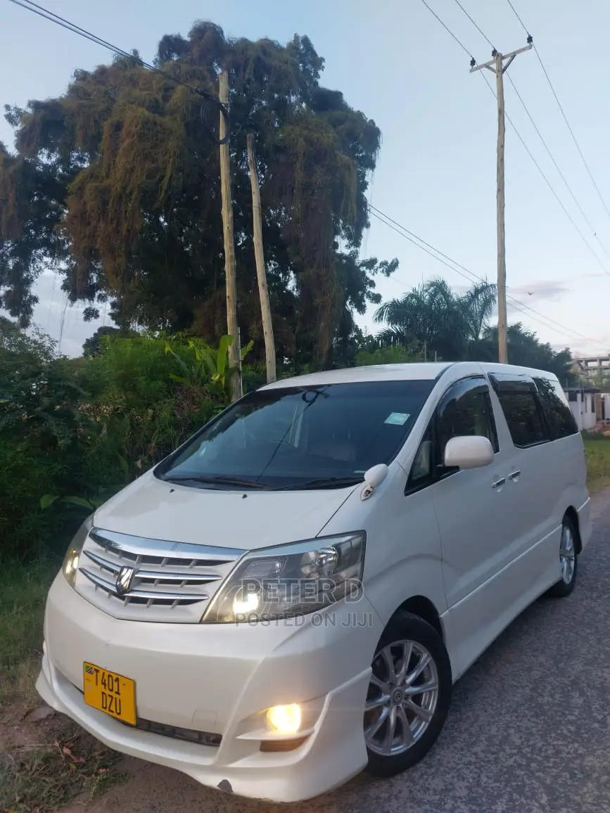 Toyota Alphard 2008 White