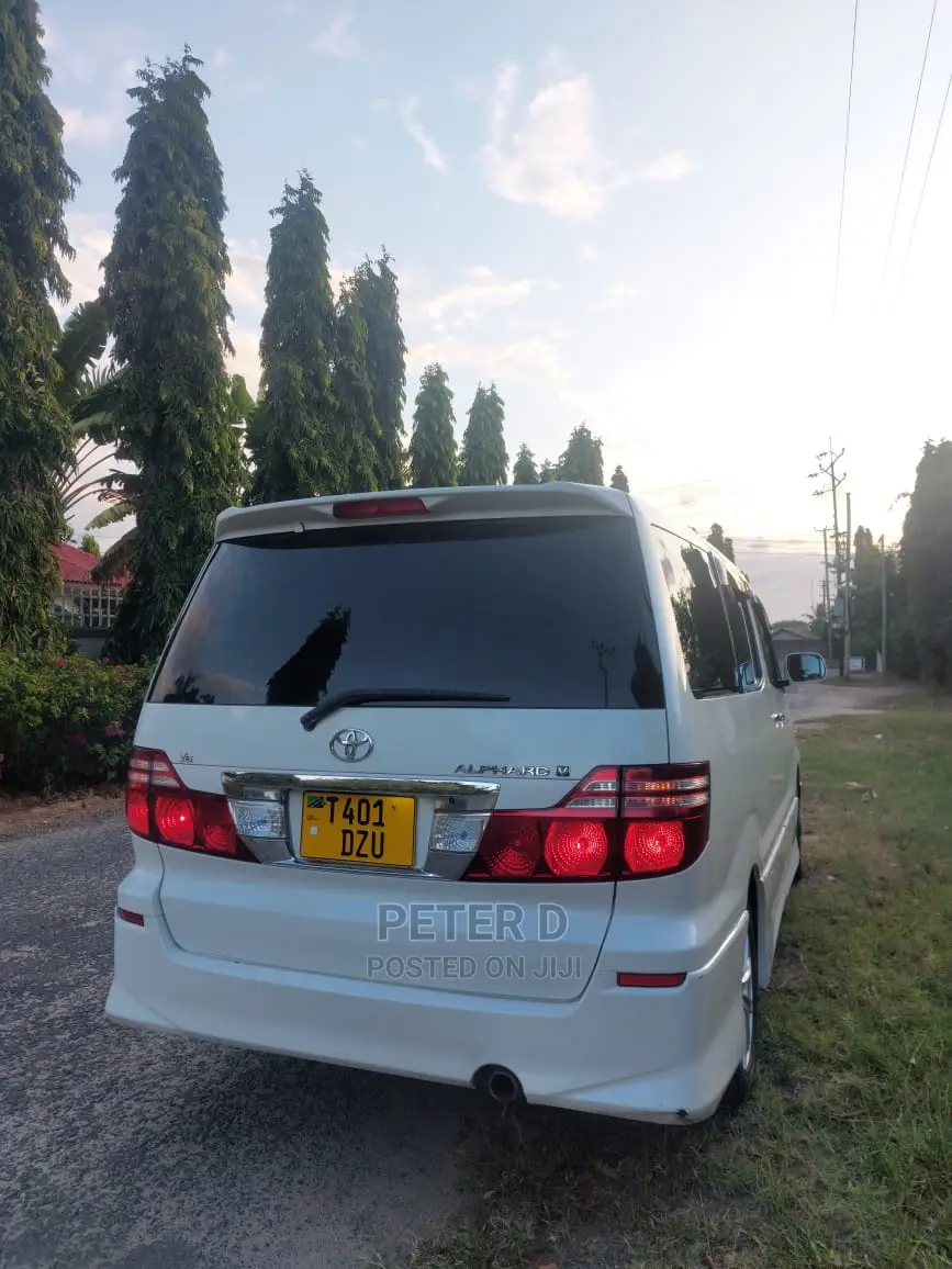 Toyota Alphard 2008 White