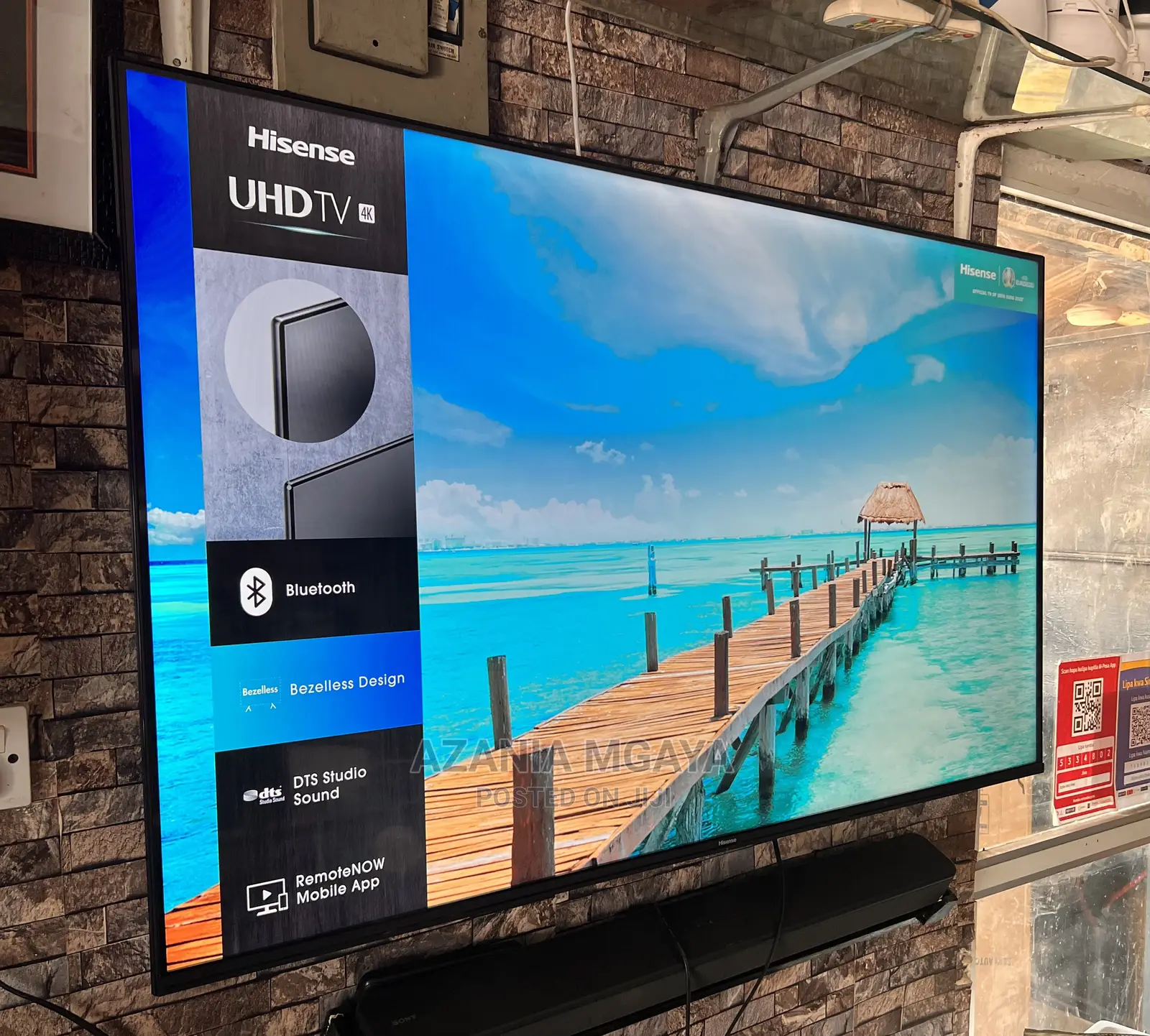 HISENS INCH 50” New. Bei Nzur Mno Warrant 2 Yrs