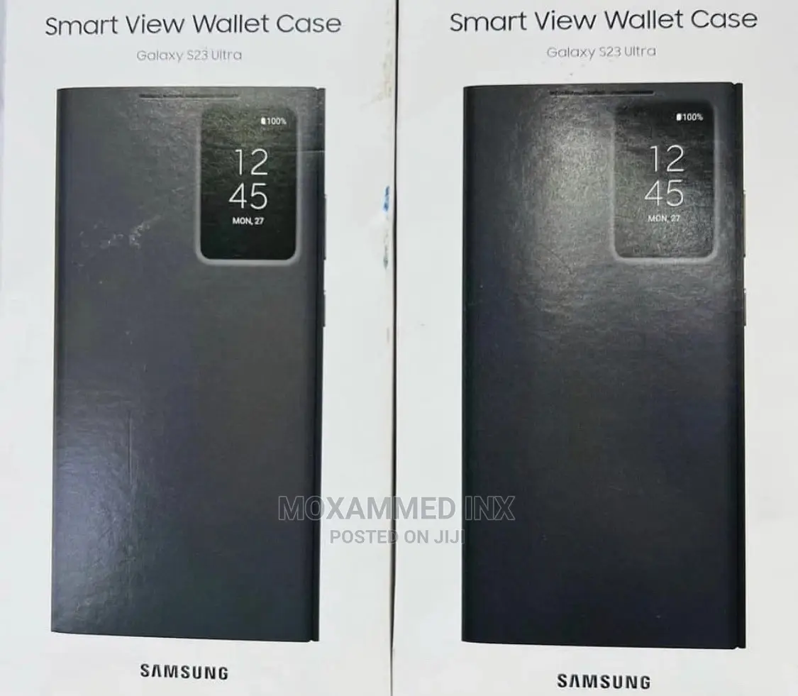 Smart View Wallet Case For S23 Ultra