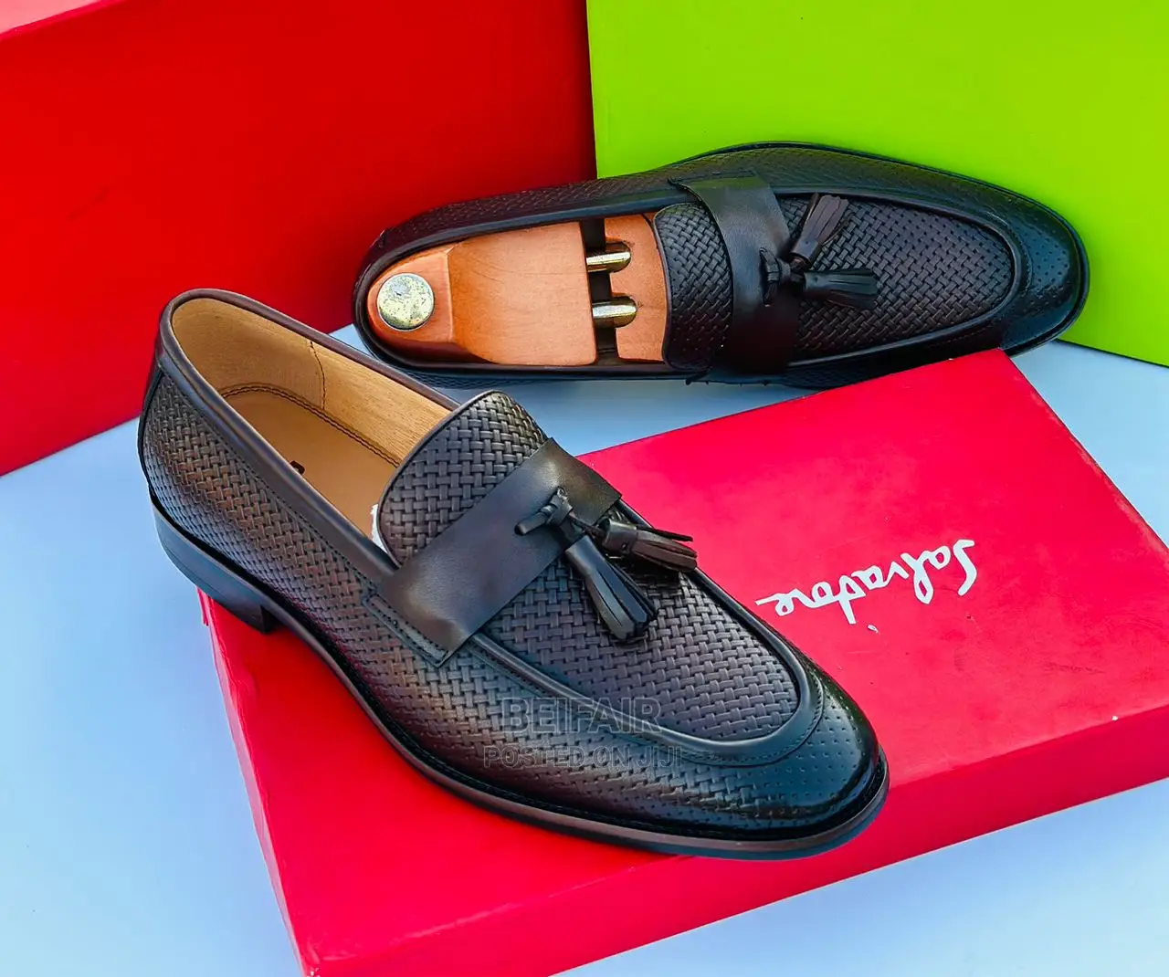 Original Men's Leather Shoes | Viatu Vya Kiume | Moccasins