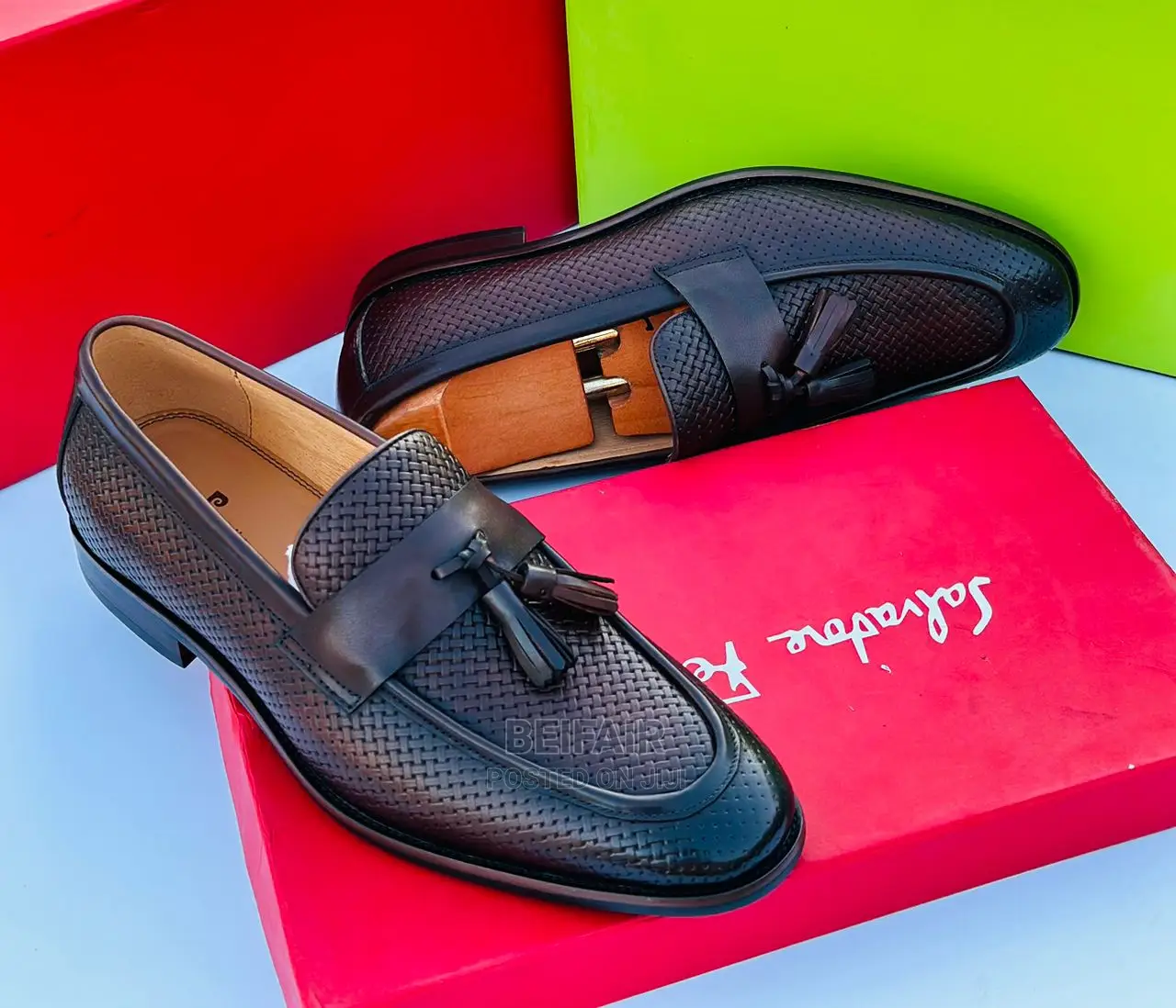 Original Men's Leather Shoes | Viatu Vya Kiume | Moccasins