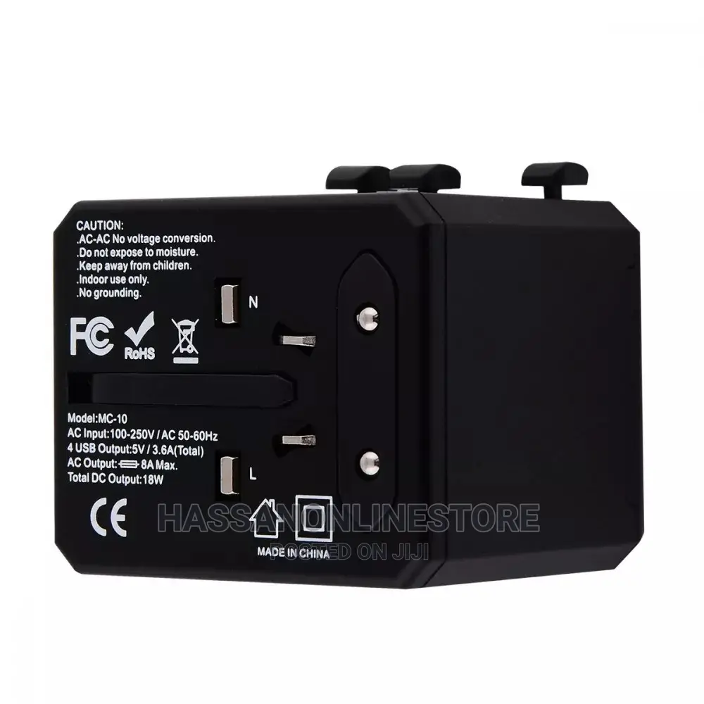 Yesido Travel Adapter MC-10 Type-c (UK/EU/US/AUS)
