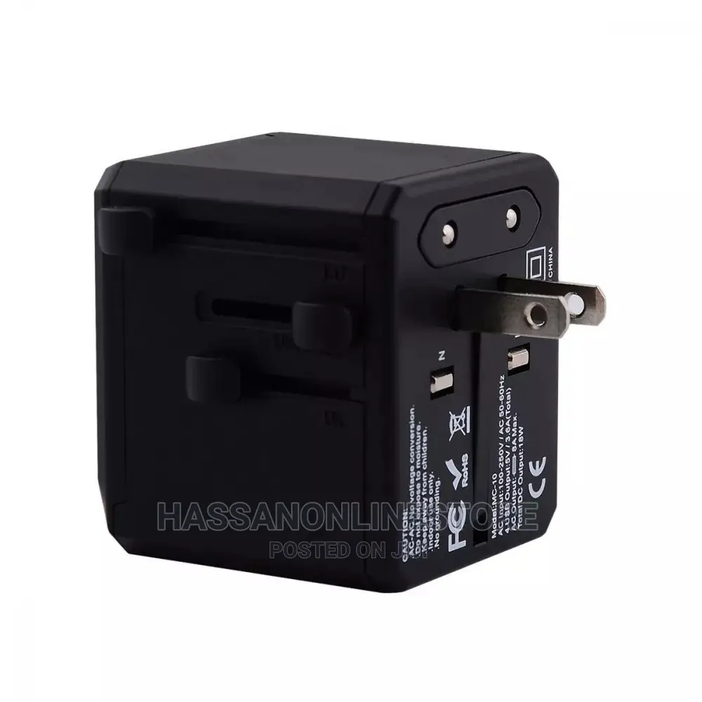 Yesido Travel Adapter MC-10 Type-c (UK/EU/US/AUS)
