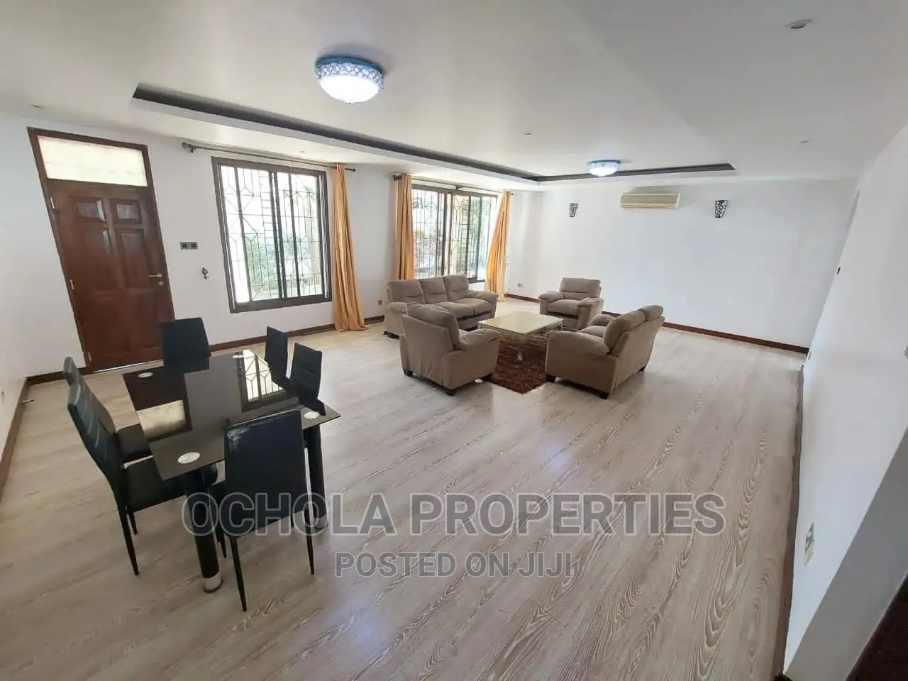 Furnished 4bdrm Villa in Mikocheni for rent