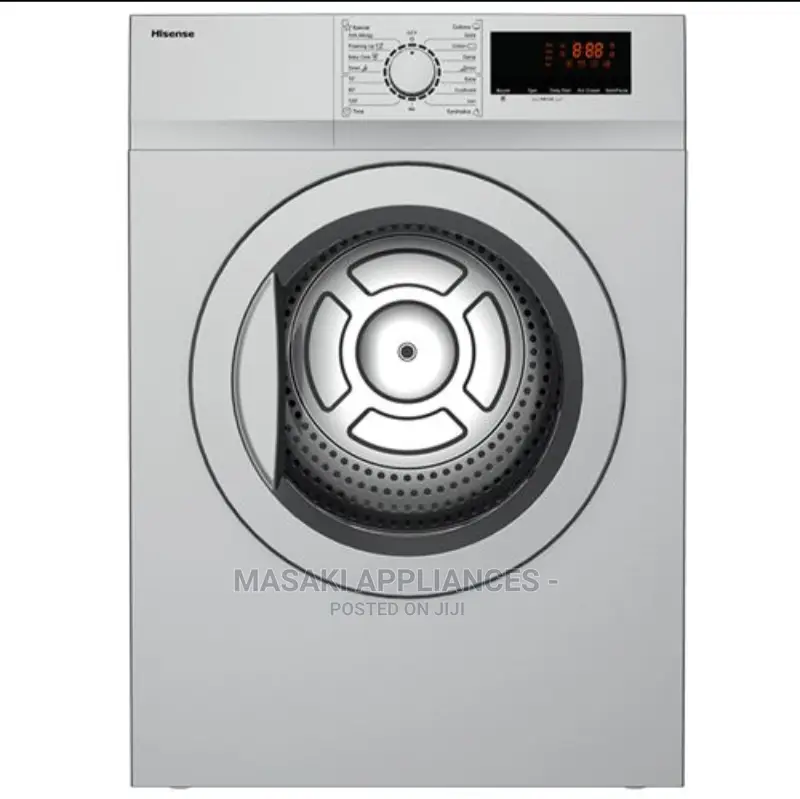 OFFER! NEW Hisense DRYER 8kg DVDL80S Silver Air Vented Dryer