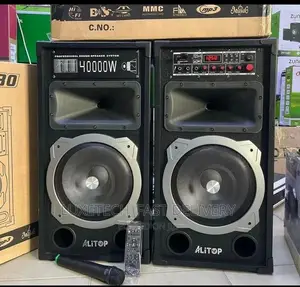Alitop Sound Speakers 40000 Watts Super Bass