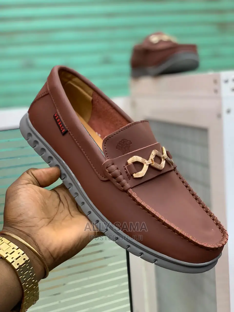 Versace Loafers Brown