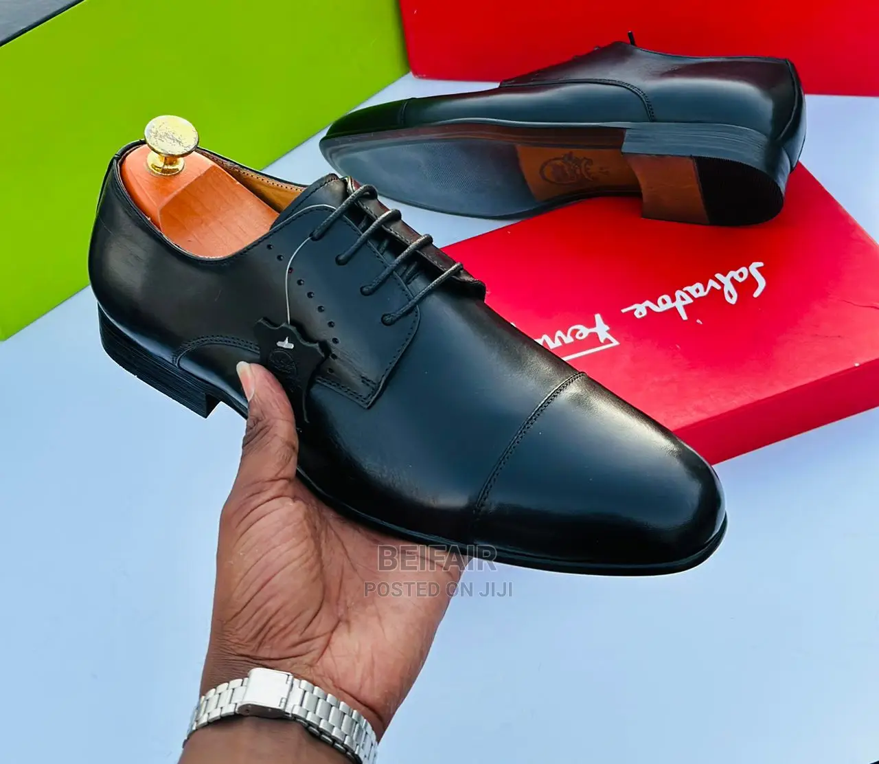 Black and Coffee | Original Men's Leather Shoes |Viatu Kiume