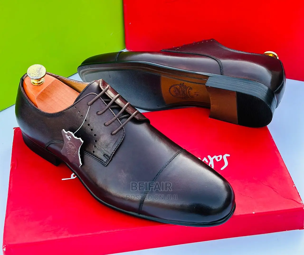 Black and Coffee | Original Men's Leather Shoes |Viatu Kiume