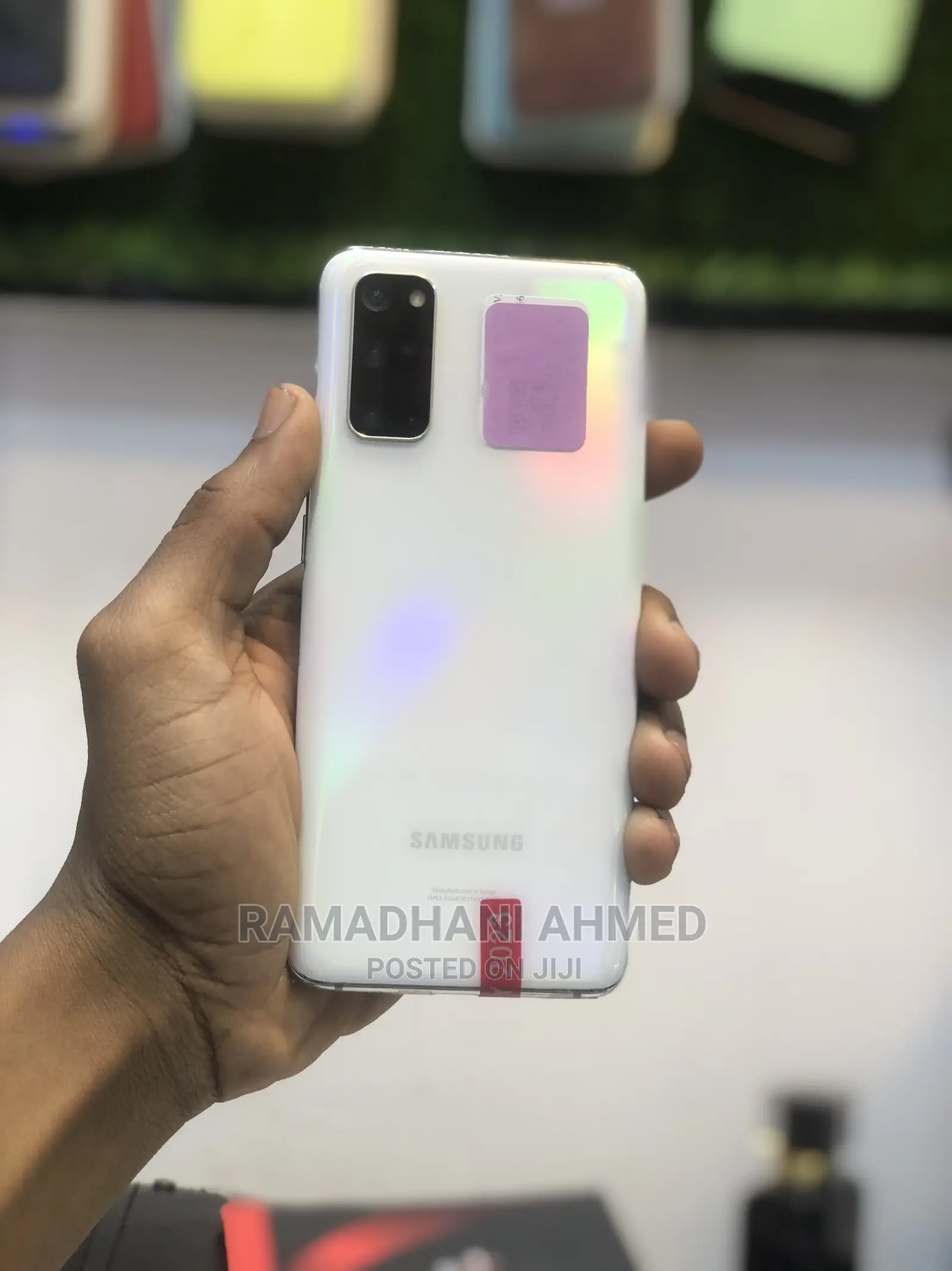 Samsung Galaxy S20 128 GB White