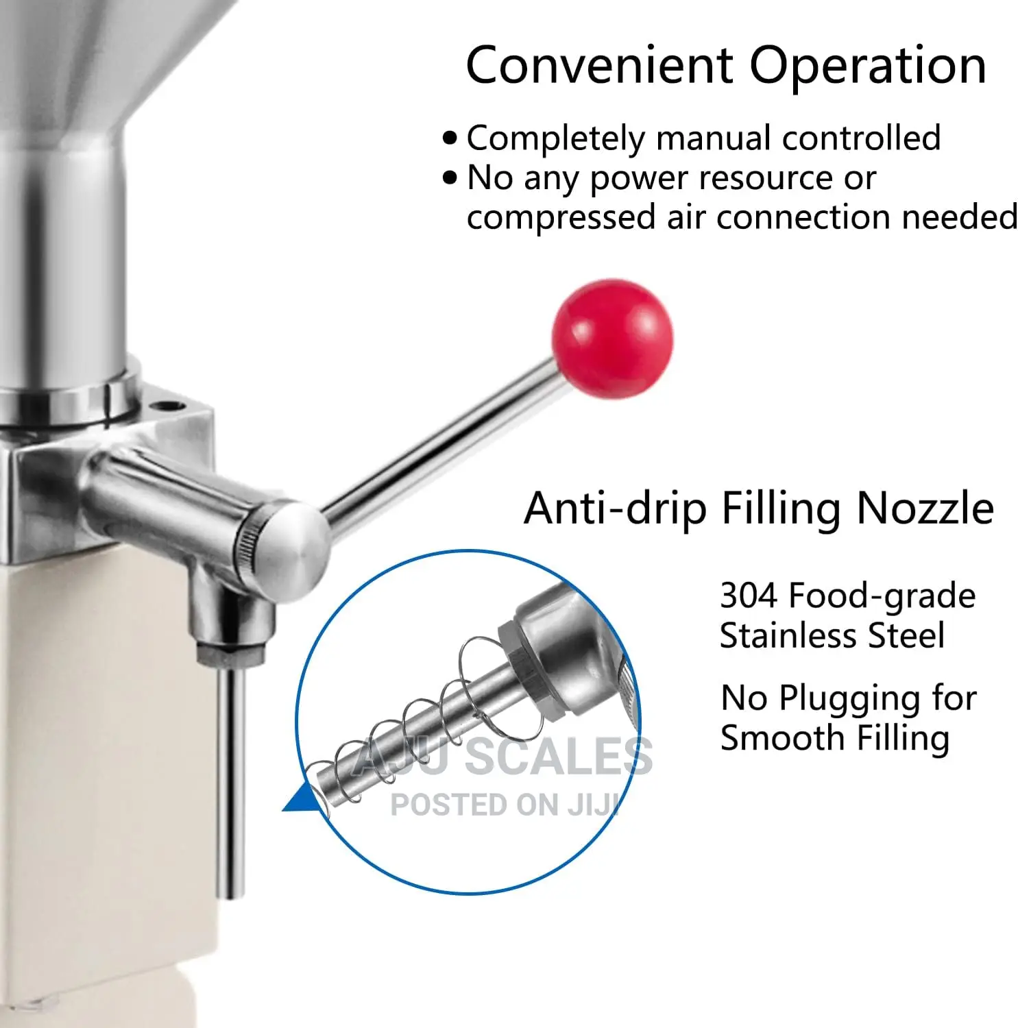 Manual Filling Machine.