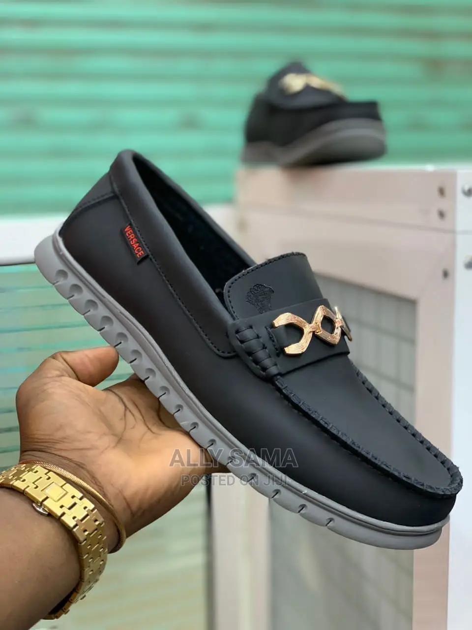 Versace Loafers Black
