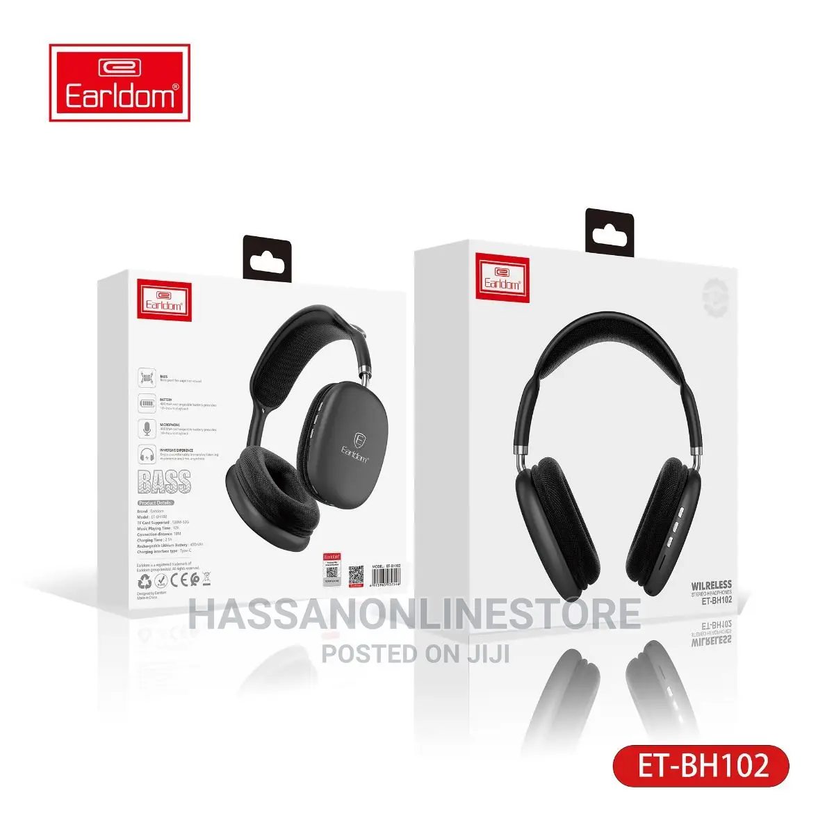 Earldom ET-BH102 Bluetooth Headphones