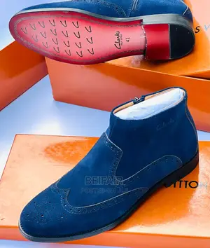Original Clarks Blue Boots | Buti Za Bluu