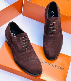 Original Clarks Men's Brown Shoes | Buti Za Kiume