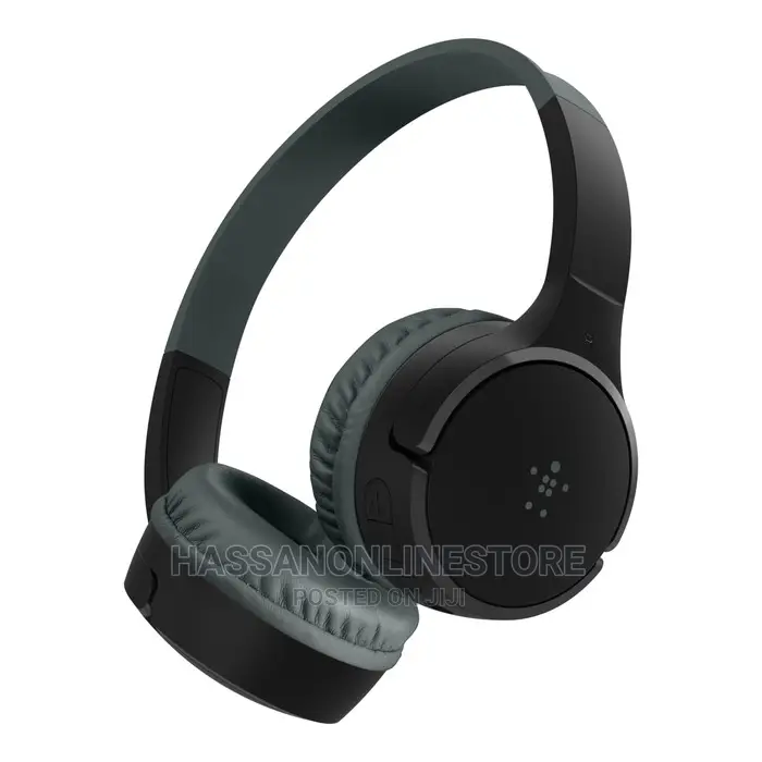 Belkin SOUNDFORM Kids Wireless Over-Ear Headphones - Black