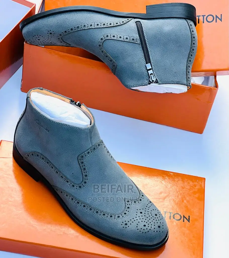 Original Clarks Men's Boots | Buti Za Kiume | Leather |Viatu