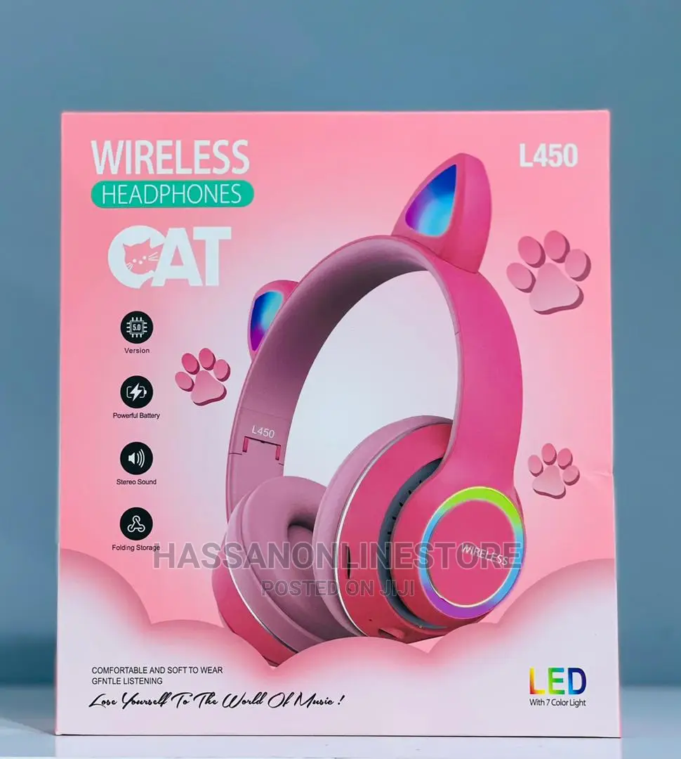 Cat Wireless Bluetooth Stereo Headphones L450
