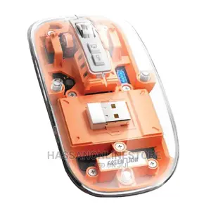 Greenlion Transparent Mouse 2400dpi 400mah